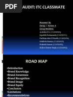 Brand Audit-ITC Classmate