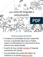 Ejercicios de Lenguaje y Comunicación