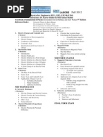 Physics Fo EE-Course Outline