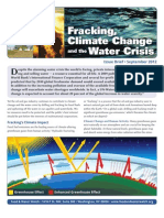 Fracking, Climate Change and The Water Crisis