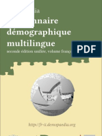 Dictionnaire Démographique Fr-Ii