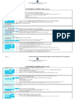 Calendario Academico 2012