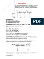 Programación Lineal