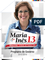 Programa de Governo Maria Inês Prefeita