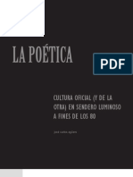 La Poetica. Cultura Oficial en SL
