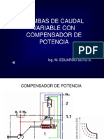 Bombas de Caudal Variable Con Compensador de Potencia