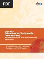 Download Integrating Education for Sustainable Development into Secondary Education Social Studies Curriculum in Southeast Asia by SEAMEO INNOTECH SN107123654 doc pdf