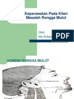 Asuhan Keperawatan Pada Klien Dengan Masalah Rongga Mulut