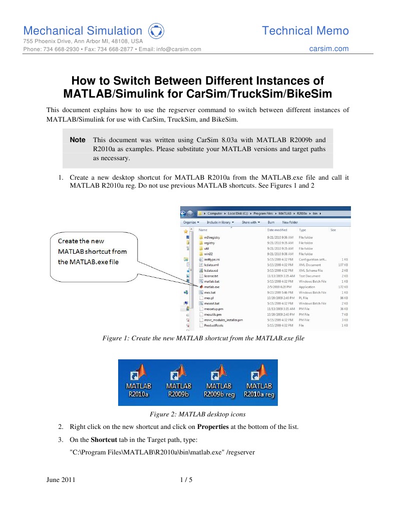 Switch Matlab Versions | Matlab | Operating System Families