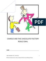 Charlie and The Chocolate Factory - Reading Test