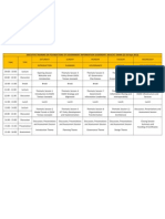 ETFGIL Workshop Schedule