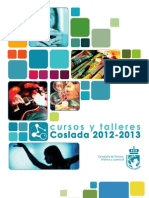 Folleto Coslada Talleres Cultura 2012-13