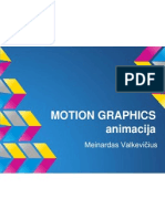Meinardas Valkevičius - Apie Animaciją Ir Motion Grafiką
