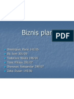 Biznis Plan