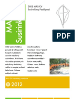MAS CV susirinkimų pasiūlymai 2012
