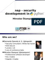 sqlmap - security development in Python