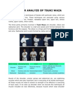 Muscular Analyze of Tsuki Waza