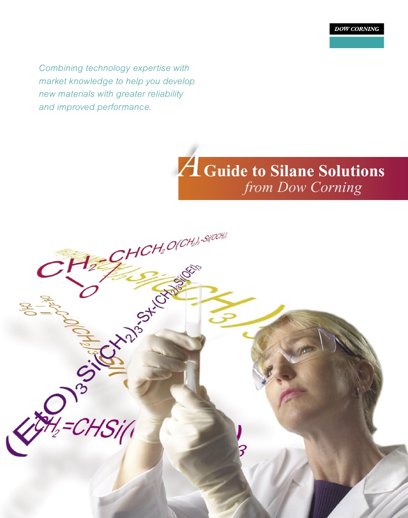Guide To Silane Solutions: From Dow Corning | PDF | Silicon | Epoxy