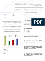 Prova de Matematica Do 5 Ano Setembro