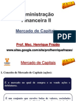 2 - ADM. FIN. II - 3. Mercado de Capitais.2012.2