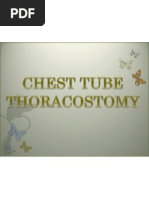 Chest Tube Nursing Care Guidelines | PDF | Pulmonology | Health Sciences