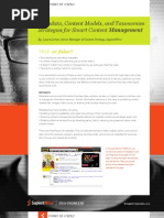 Download Metadata Content Models and Taxonomies Strategies for Smart Content Management By Laura Lerner by SapientNitro SN107174402 doc pdf