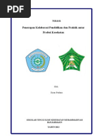 Makalah Penerapan Kolaborasi Pendidikan Dan Praktik Antar Profesi Kesehatan
