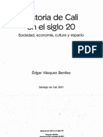 Edgar Vasquez - capítulo 5, desaceleración industrial, terciarización y confictos sociales, en Historia de Cali en el siglo 20
