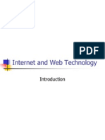 Internet and Web Technology