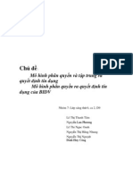 Mô hình phân quyền ra quyết định tín dụng của BIDV