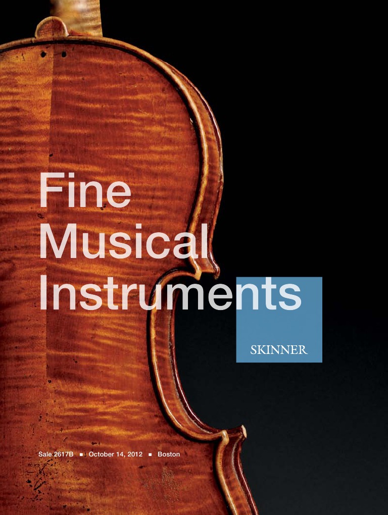 Fine Musical Instruments - Skinner Auction 2617B | PDF | Guitars | Bass ...