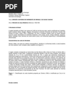 Erosão costeira no Nordeste do Brasil e as suas causas RESUMO