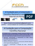 A FCCN e A Evolução Da Internet em Portugal