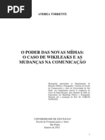 Wikileaks e comunicacão