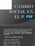 Cambio Social en El Perú