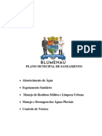 Plano de Saneamento