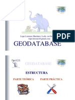 Sesion 14 Postgis y Geodatabases