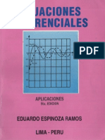 Ecuaciones Diferenciales - Eduardo Espinoza Ramos - 5ºed