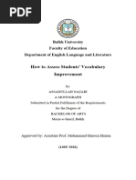 John Read) Assessing Vocabulary (Cambridge Langua | PDF