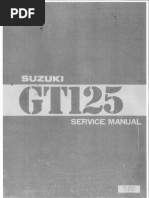 K125 Service Manual | PDF