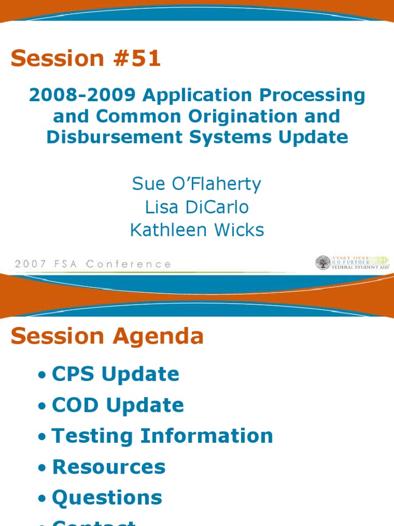 2008-2009 FAFSA and ISIR Updates | PDF