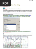 Manual - Hidden Peak Fitting