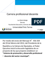 Carrera Profesional Docente - Finis Terrae