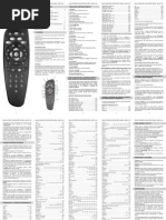 Manual Controle SKY Preto