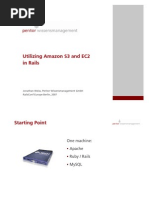 Utilizing Amazon S3 and Ec2 in Rails: Jonathan Weiss, Peritor Wissensmanagement GMBH Railsconf Europe Berlin, 2007