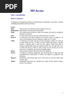 Understanding Access Database Objects | PDF