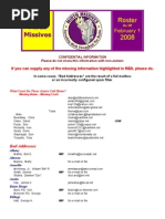 Download 2008 ROJ Mirth Missives Mailing List as of Feb 1 2008 by Sandy Frost SN107389995 doc pdf