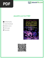Data-Driven Science and Engineering 2nd Ed. | PDF | Machine