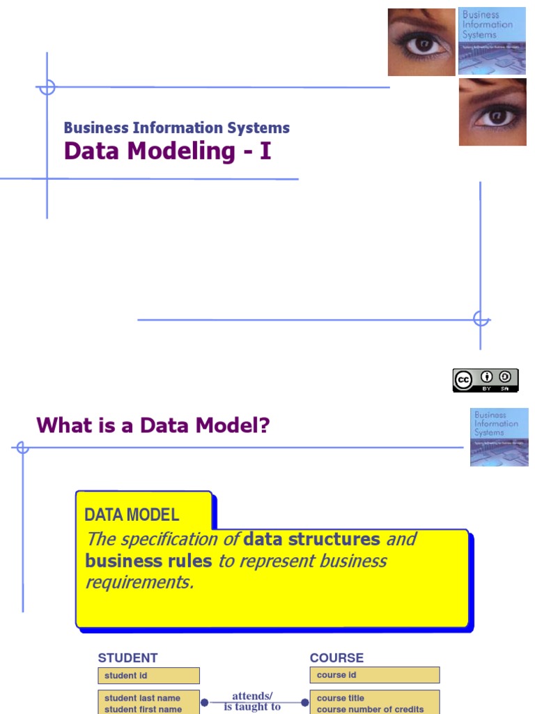 Data Modeling - I: Business Information Systems | PDF | Software Design ...