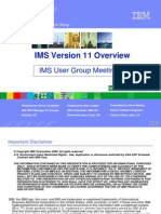 IMS Version 11 Overview: IMS User Group Meetings